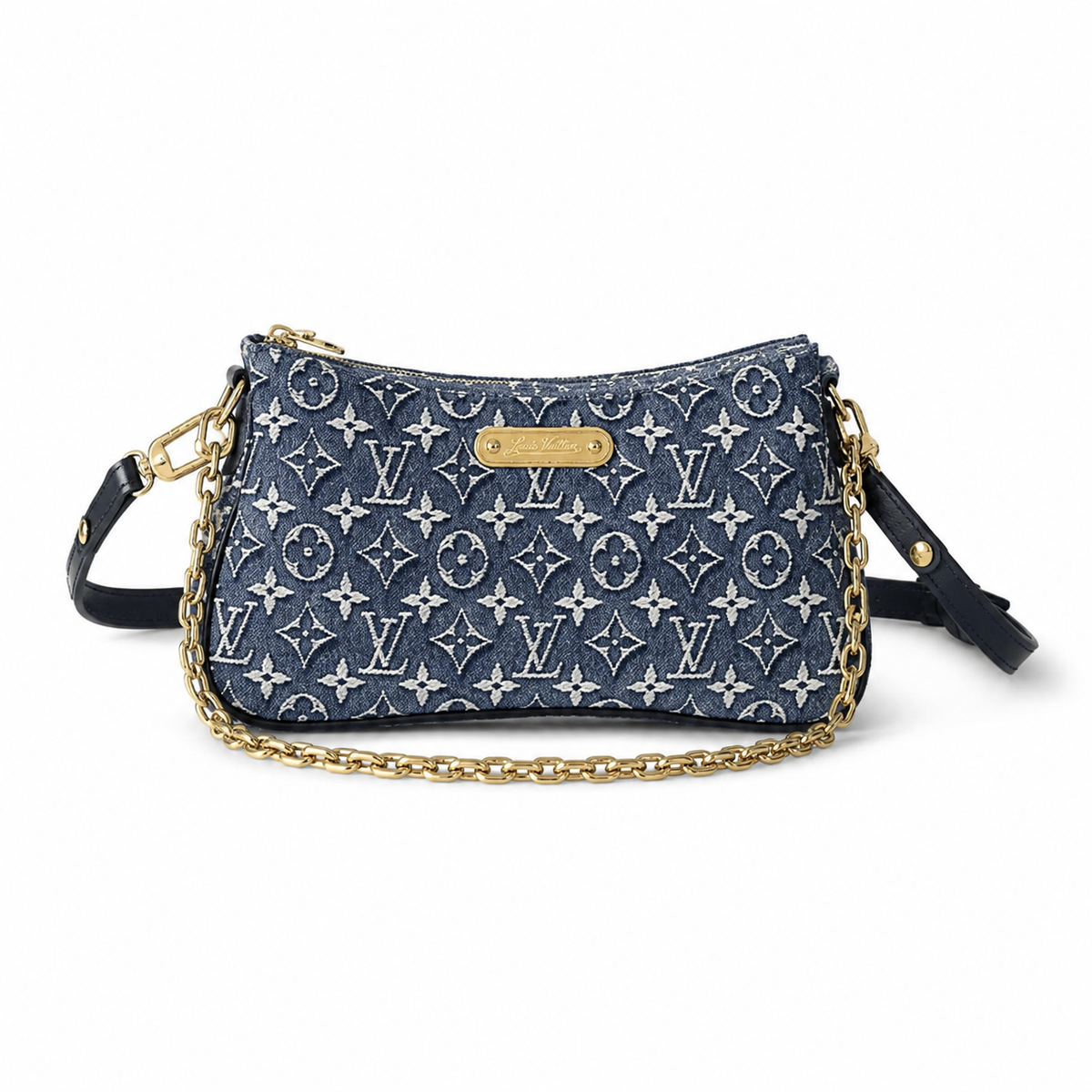 Louis Vuitton Classic Slim Flat Shoulder Bag 24x13x6.5cm