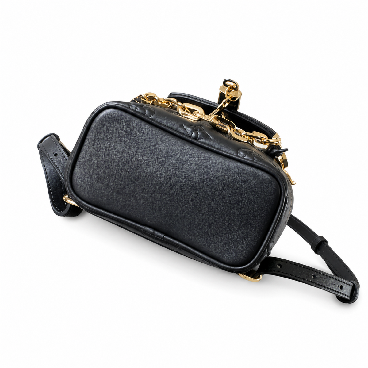LV Noé Purse Monogram Empreinte Leather Black Mini Bucket Bag