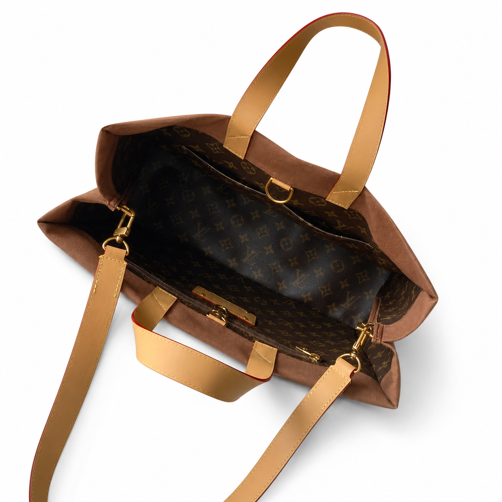 LV Style XL Luxury Tote Bag | 40×32×16cm | Luxury Designer Inspired Oversized Weekend Shopper