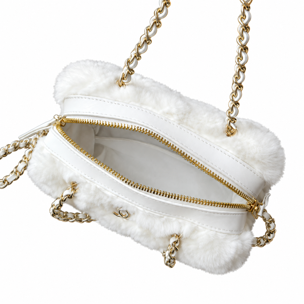 Chanel Quilted Box Flap Bag 18.5cm