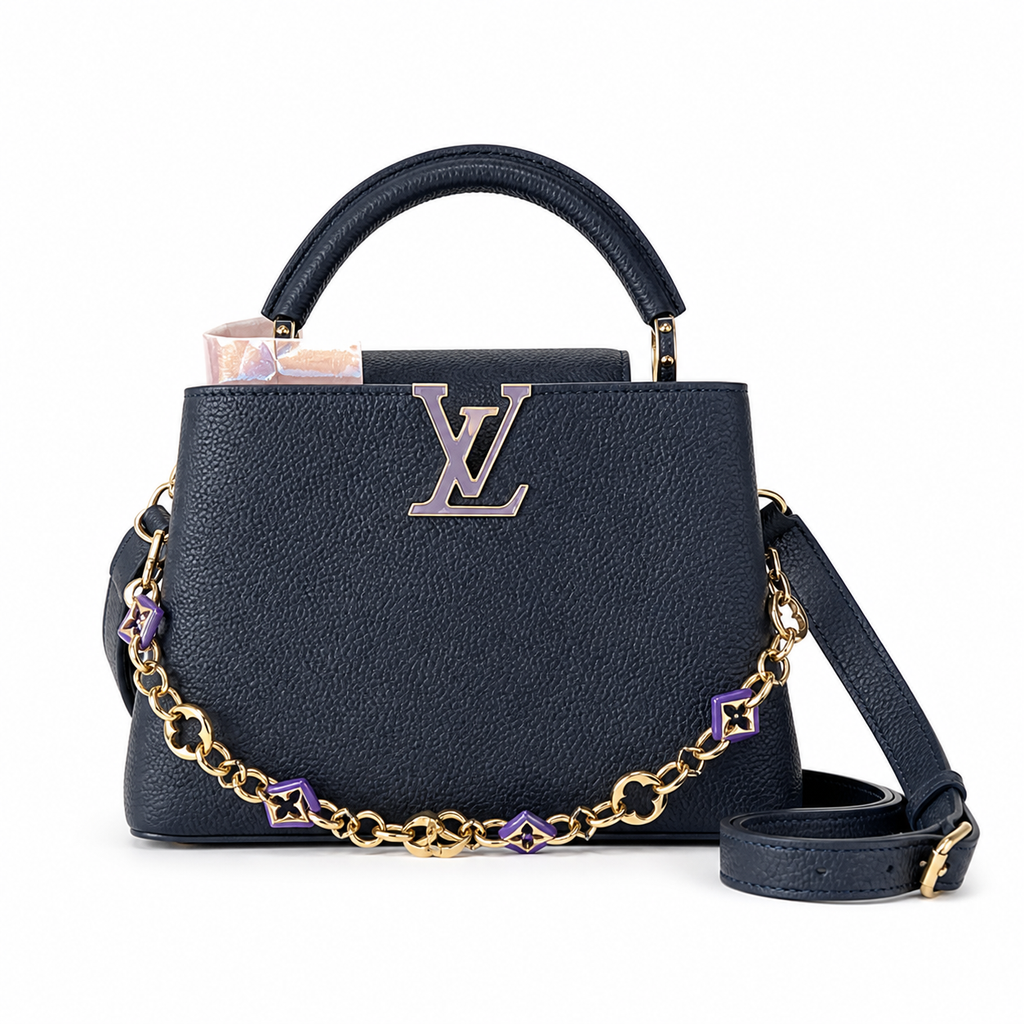 LV Style Medium Crossbody Bag | 22×12×8cm | Luxury Designer Inspired Leather Handbag
