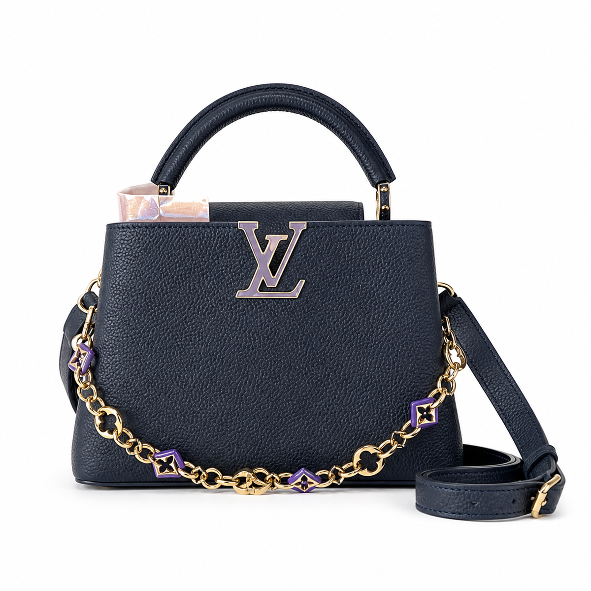 LV Style Medium Crossbody Bag | 22×12×8cm | Luxury Designer Inspired Leather Handbag