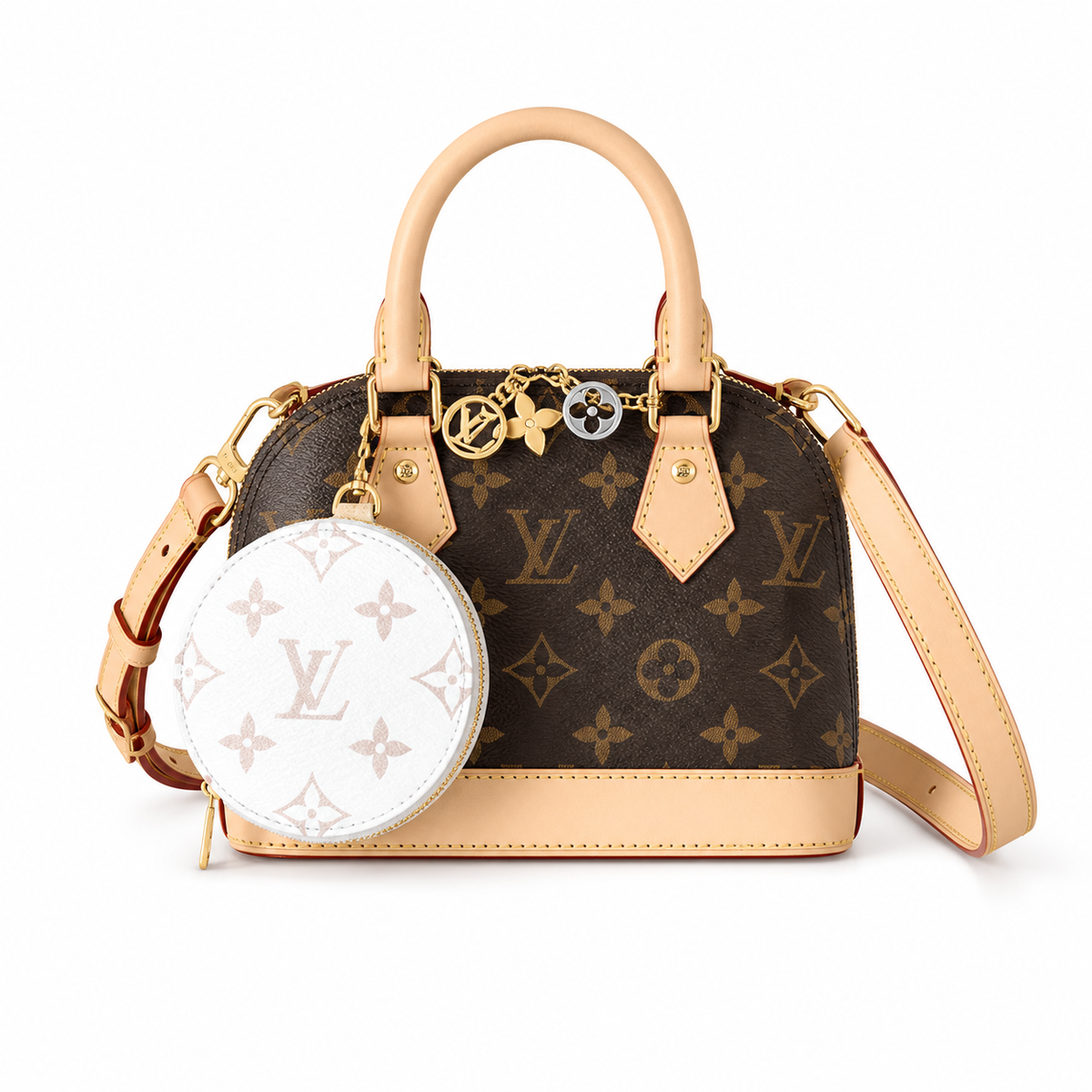 Louis Vuitton Classic Gift-Ready Vertical Crossbody Bag 15x19.5x10cm