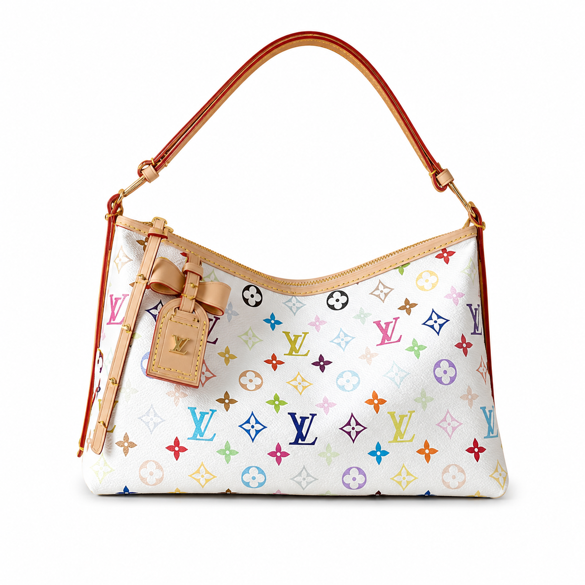 Louis Vuitton Classic Wide Structured Shoulder Bag 39×20×13cm