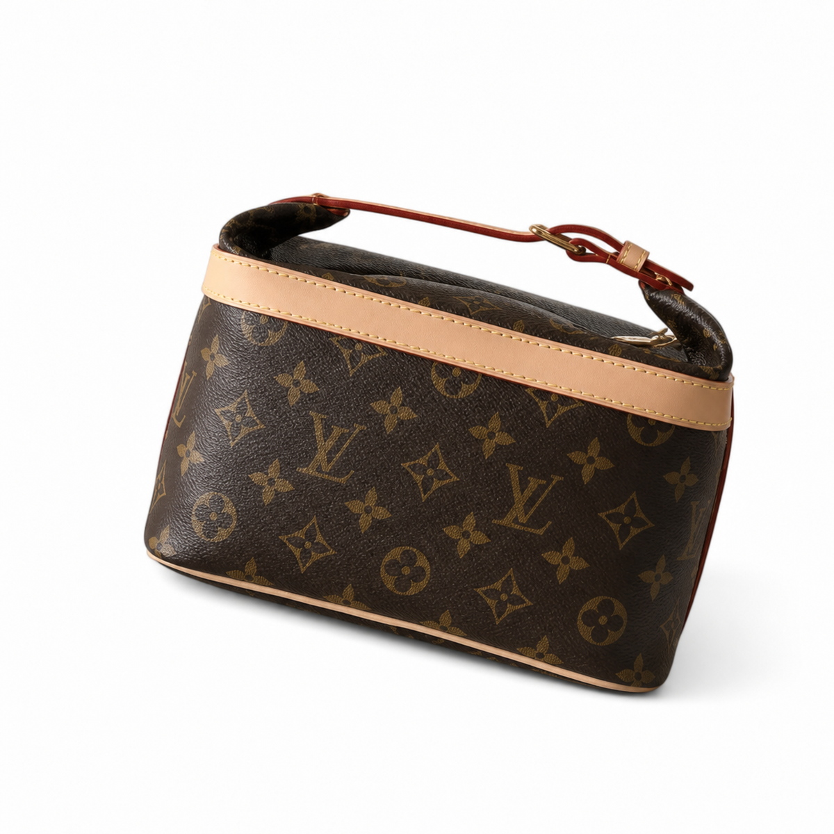 LV Style Mini Boston Top Handle Handbag | 22×13.5×12cm | Luxury Designer Inspired Structured Bag