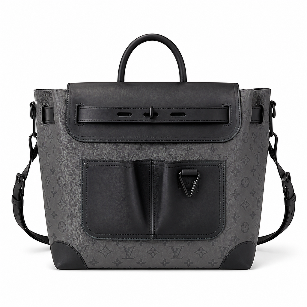 Louis Vuitton Classic Square Monogram Backpack 32x33x14cm