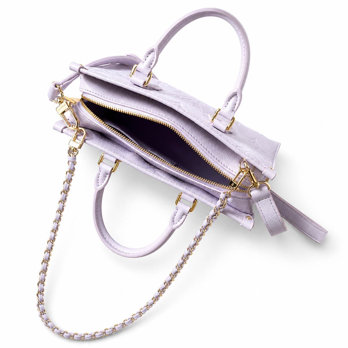 LV Style Crescent Crossbody Bag | 25×13×10cm | Luxury Designer Inspired Curved Flap Shoulder Bag