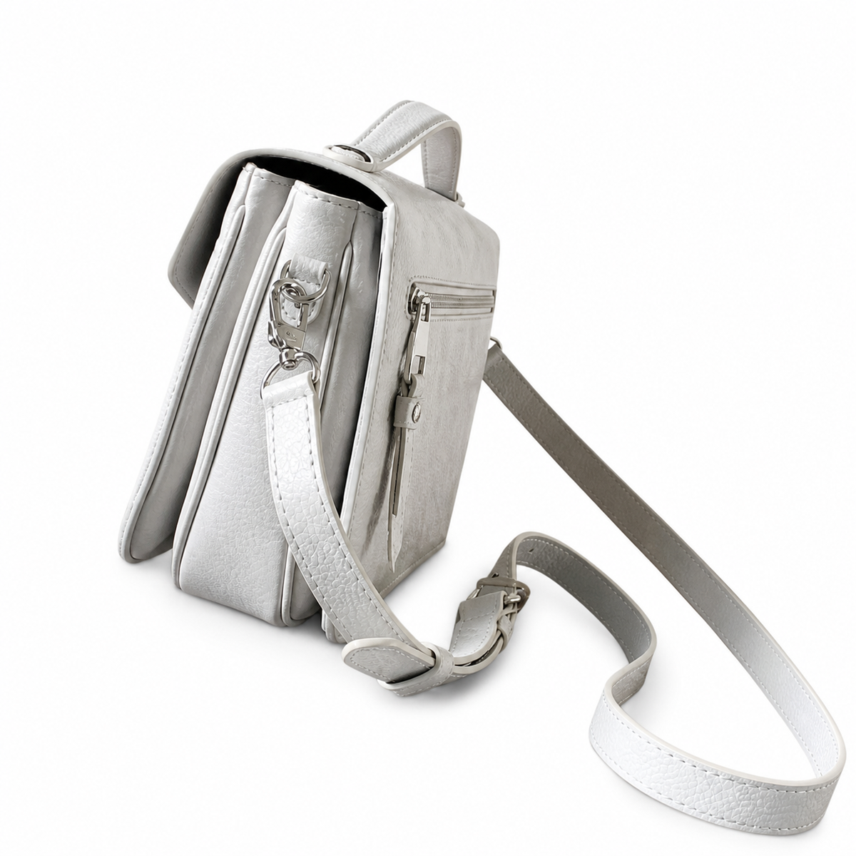 LV Métis Pochette Monogram Empreinte Silver Crossbody Bag
