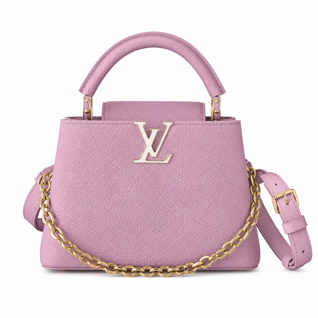 LV Style Structured Crossbody Bag | 22×12×8cm | Luxury Designer Inspired Day Bag