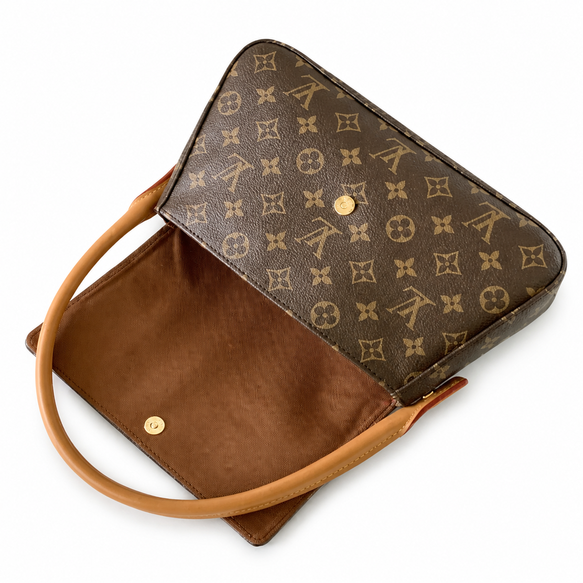 Louis Vuitton Classic Structured Handbag 24×21×9cm
