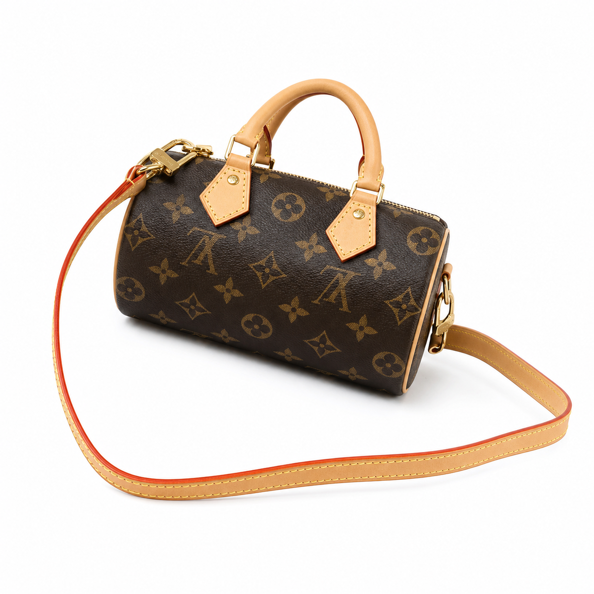 Louis Vuitton LV Monogram Nano Bucket Crossbody Bag | 10.5×11.5×18cm Luxury Handbag