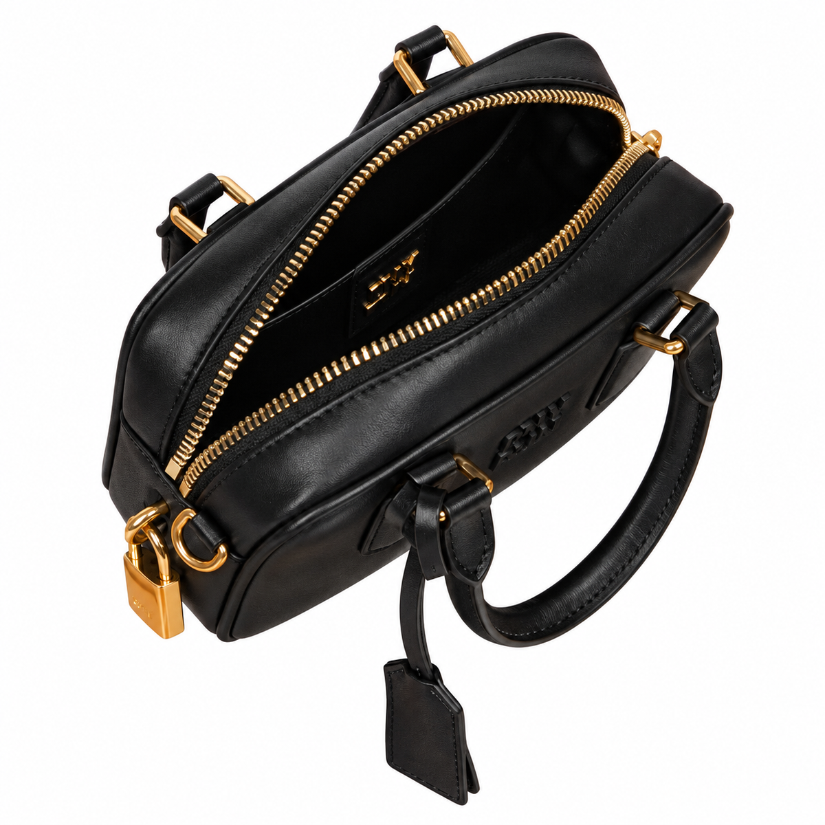 Miu Miu Leather Top Handle Bag 19 × 13 cm