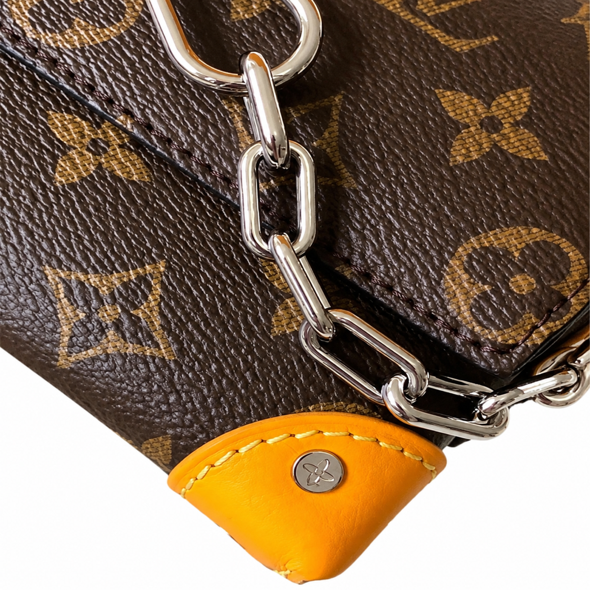 Louis Vuitton LV Monogram Mini Chain Crossbody Bag | 18×11×6.5cm Luxury Handbag