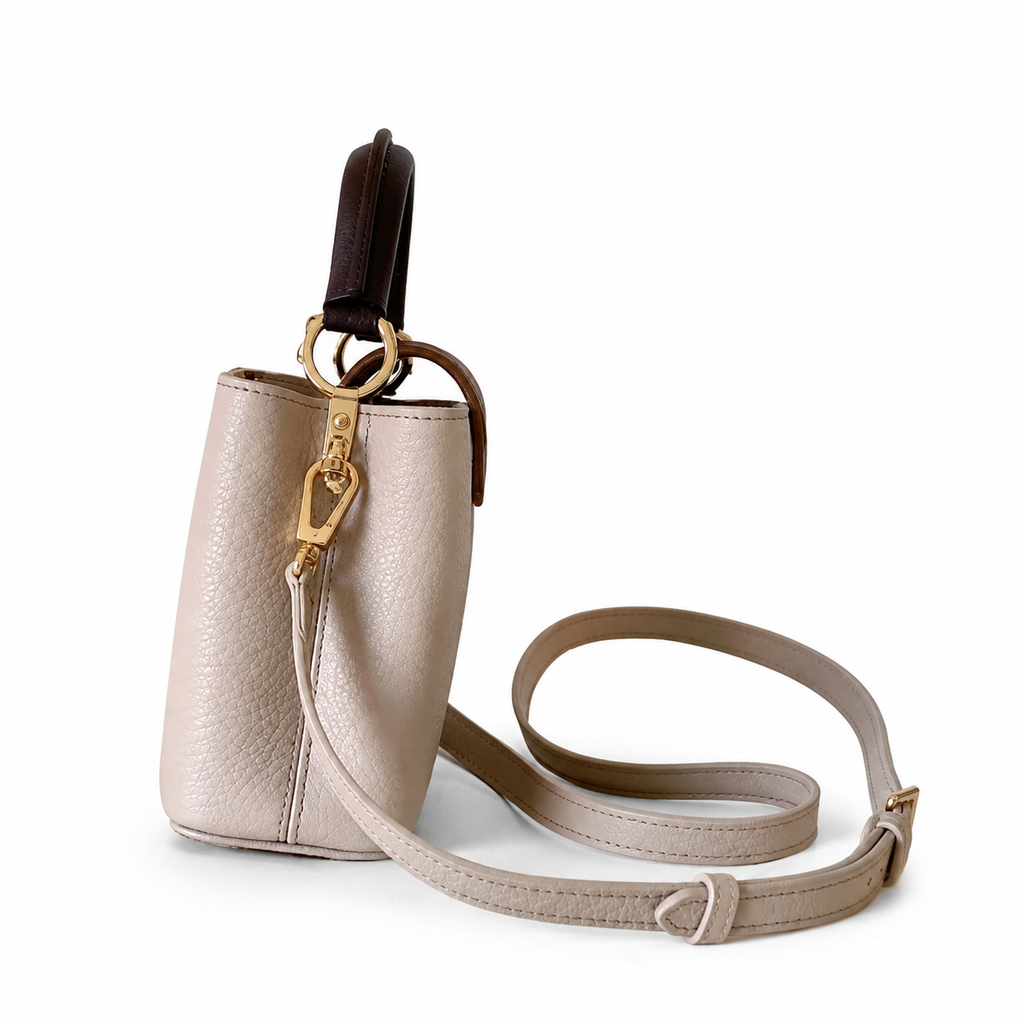 Louis Vuitton LV Monogram Structured Flap Crossbody Bag | 27×17.3×9cm Luxury Handbag