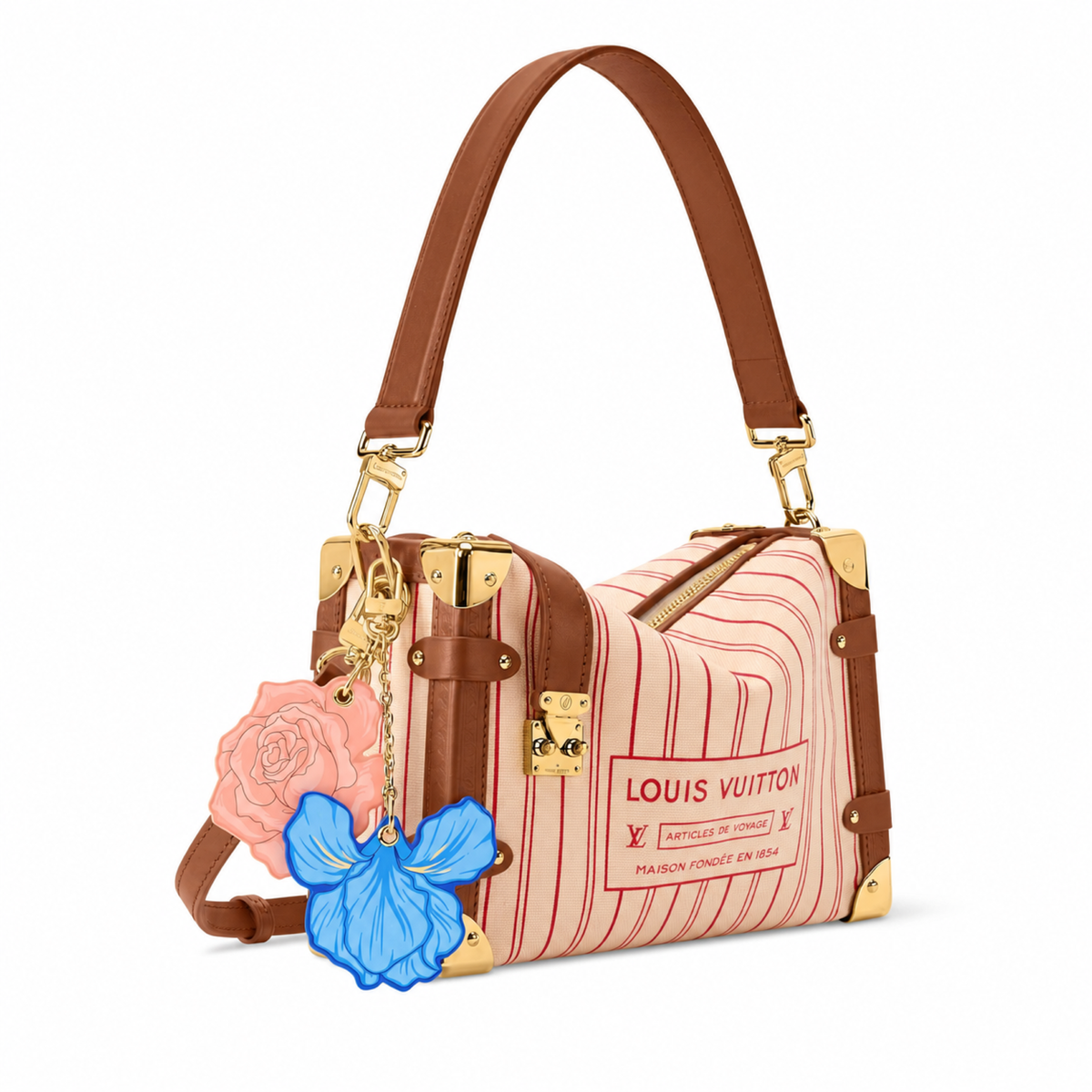 Louis Vuitton Classic Refined Shoulder Bag 23.5×16×8.5cm