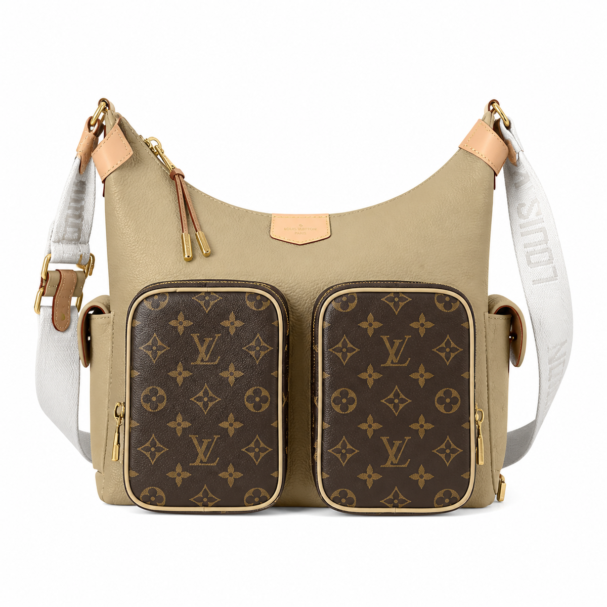 Louis Vuitton LV Monogram Square Crossbody Tote Bag | 30×31×10.8cm Luxury Handbag