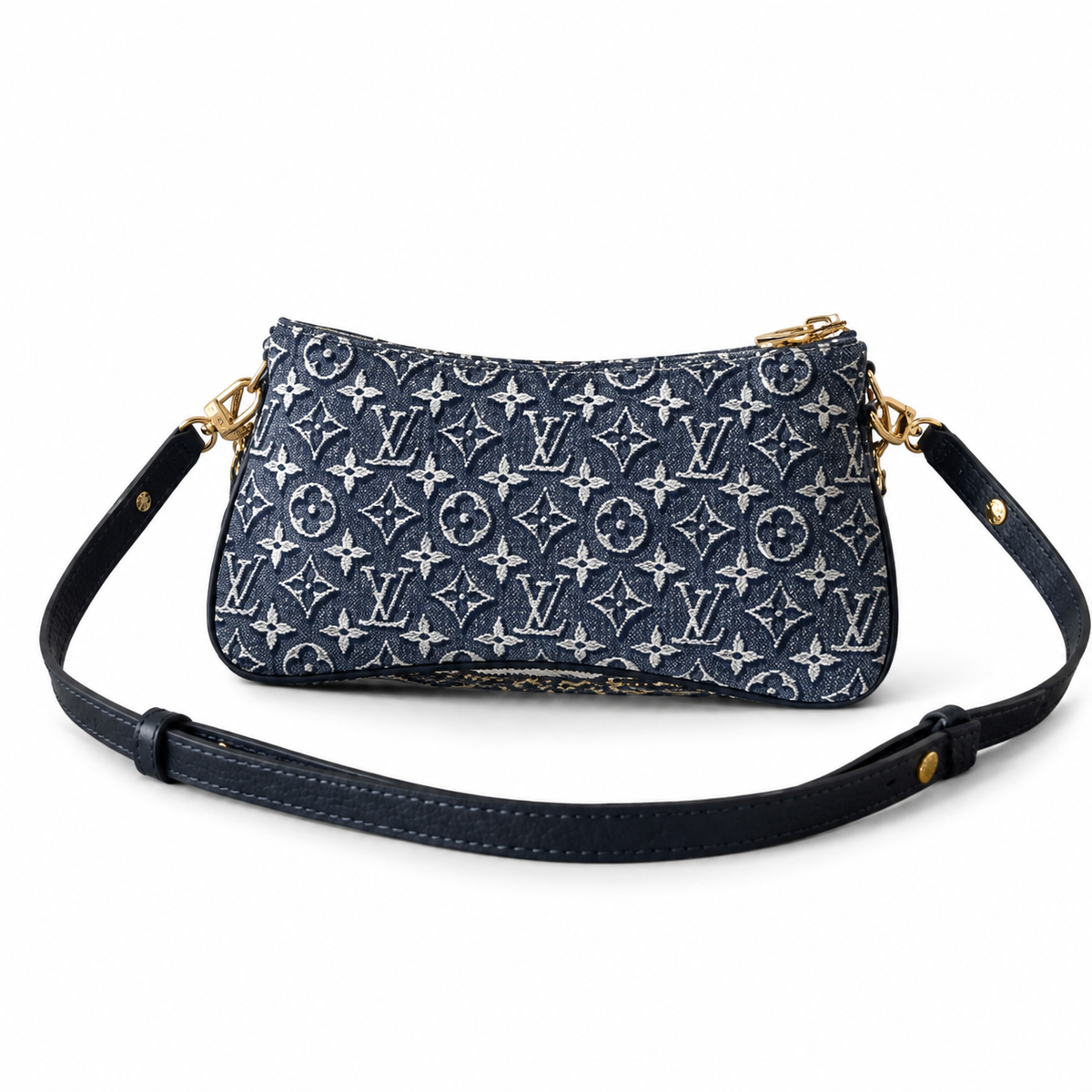 Louis Vuitton Classic Slim Flat Shoulder Bag 24x13x6.5cm
