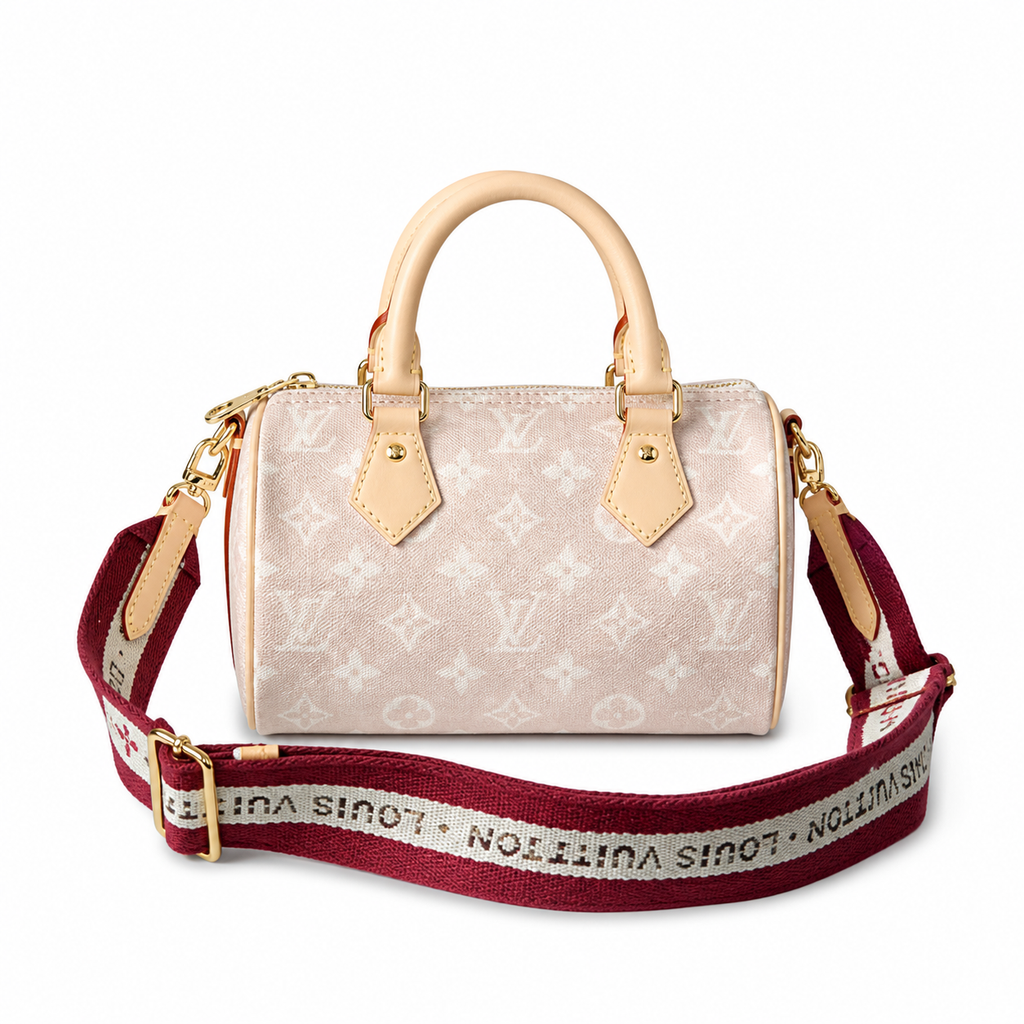 LV Style Mini Saddle Crossbody Bag | 13.5×12×20.5cm | Luxury Designer Inspired Compact Shoulder Bag