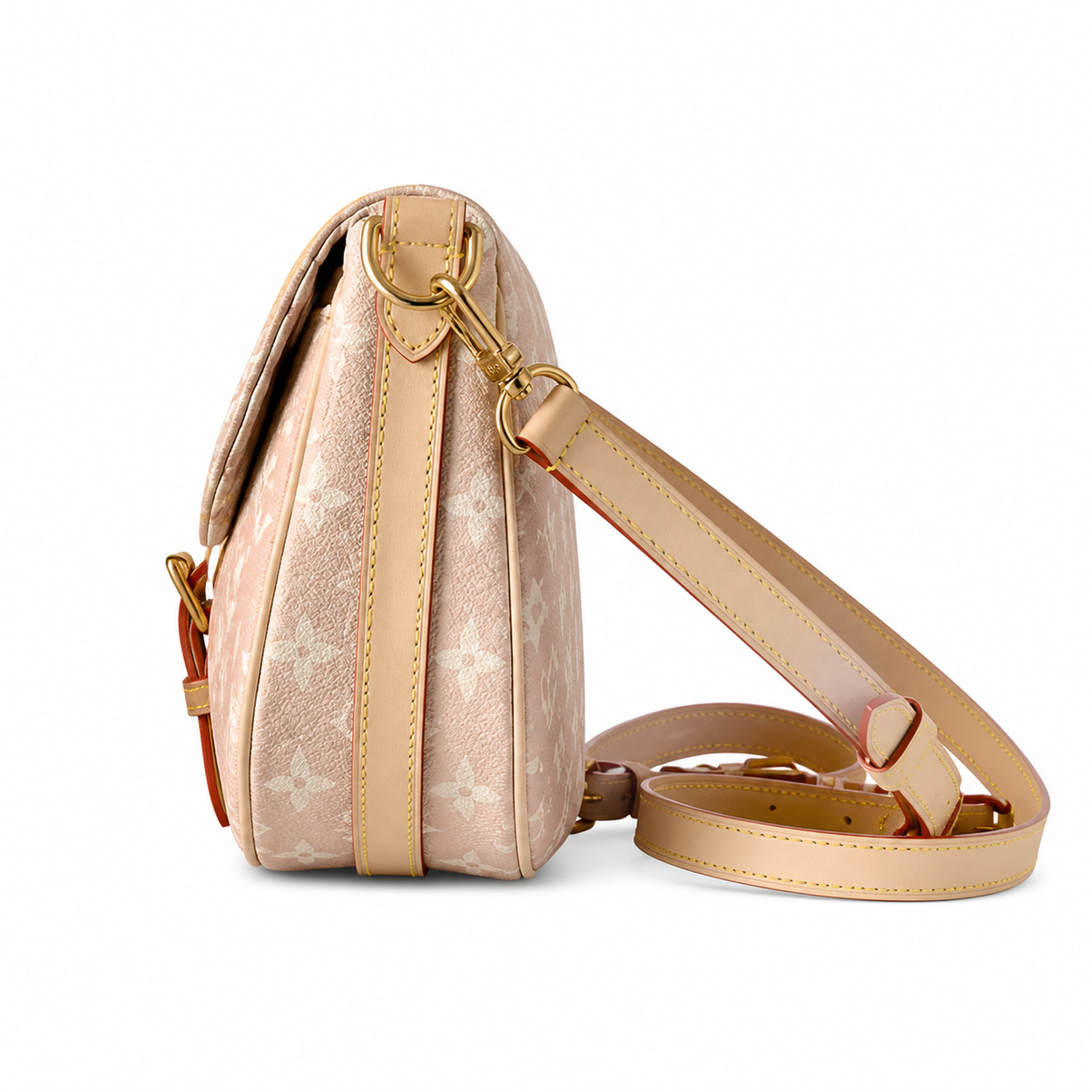 LV Style Slim Tall Crossbody Bag | 21×7×30cm | Luxury Designer Inspired Baguette Shoulder Bag
