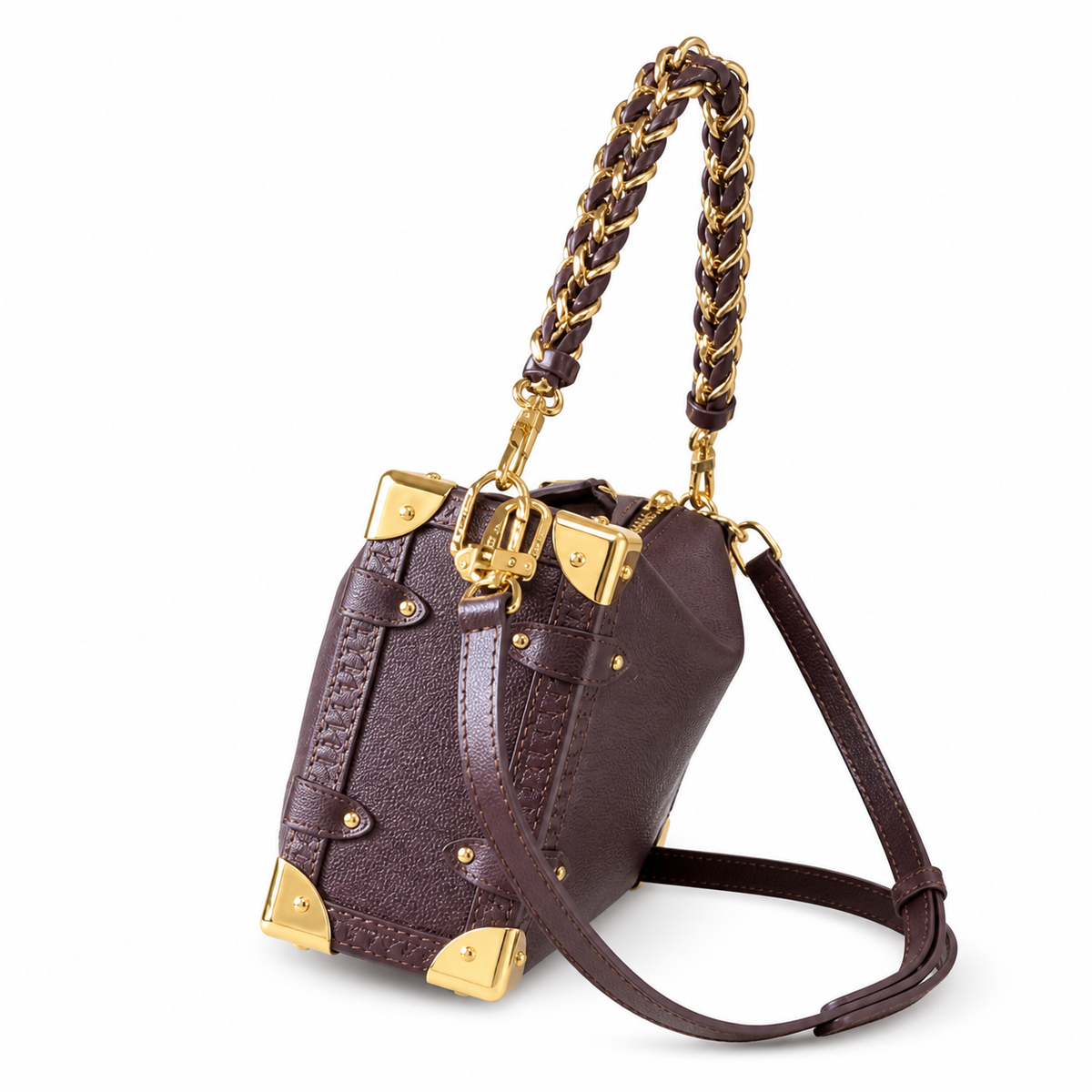 LV Style Vertical Crossbody Bag | 16×8.5×23.5cm | Luxury Designer Inspired Hobo Shoulder Bag
