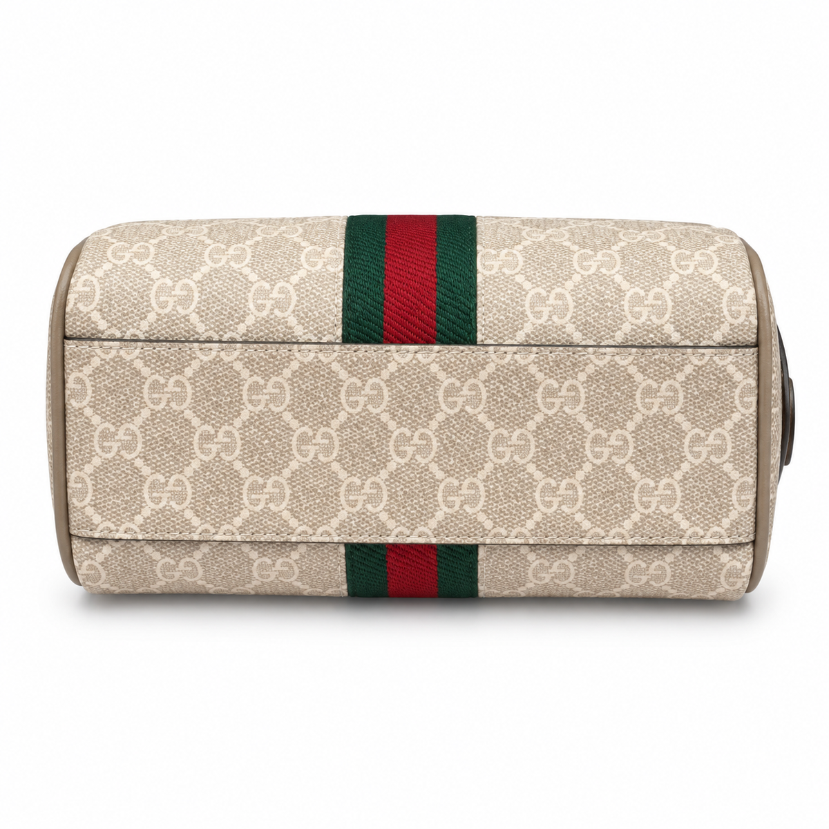 Gucci Savoy Mini Duffle Bag GG Supreme White