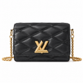 Louis Vuitton LV Monogram Slim Chain Crossbody Bag | 23×14×6cm Luxury Handbag