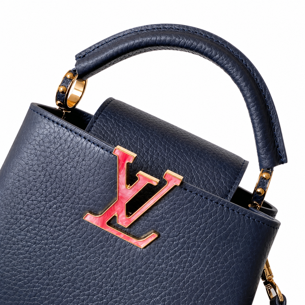 LV Style Premium Camera Crossbody Bag | 21×14×8cm | Luxury Designer Inspired Signature Mini Shoulder Bag