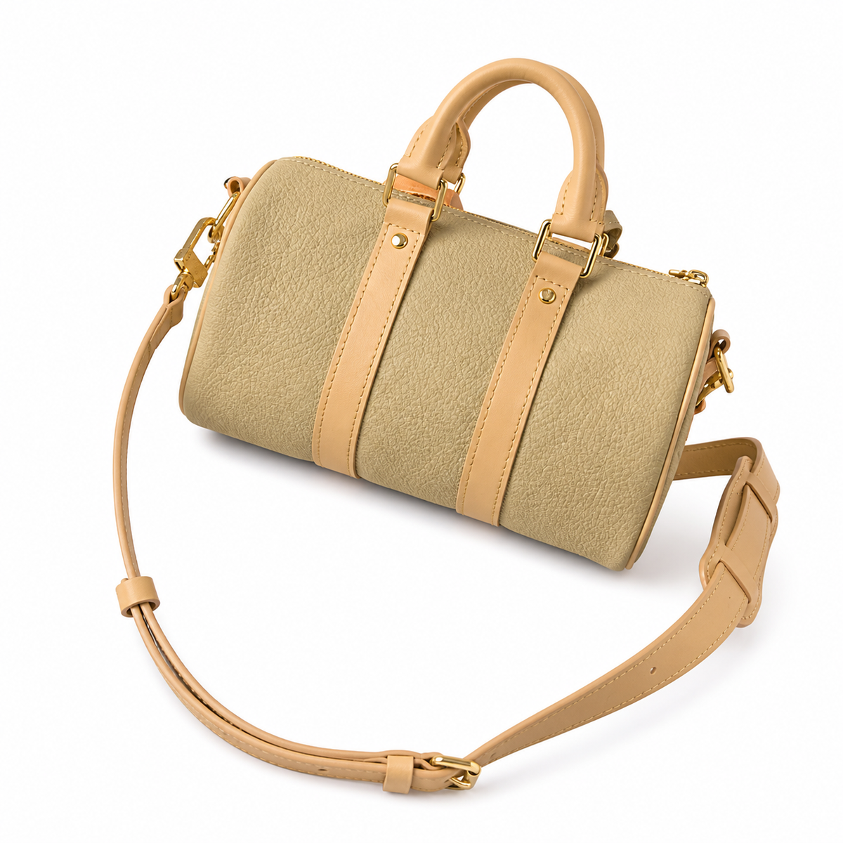 Louis Vuitton LV Monogram Vertical Crossbody Bucket Bag | 15×11×25cm Luxury Handbag