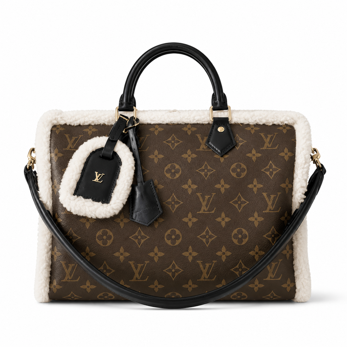 Louis Vuitton Classic Maxi Tall Shoulder Bag 21×17×30cm