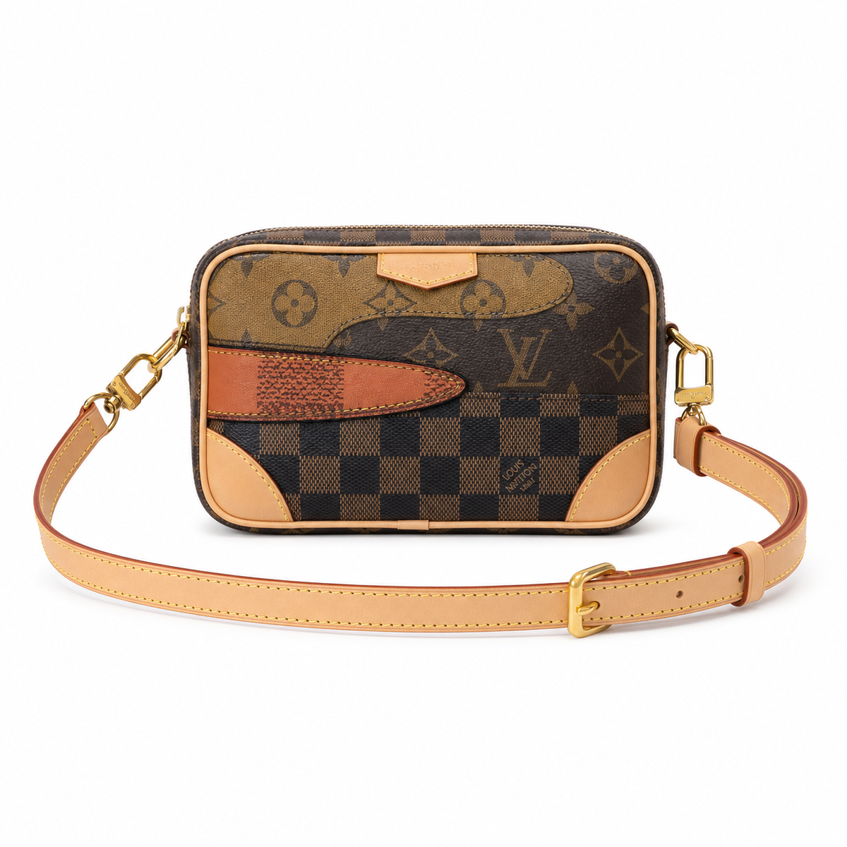 Louis Vuitton Classic Slender Vertical Crossbody Bag 13×6.5×20cm