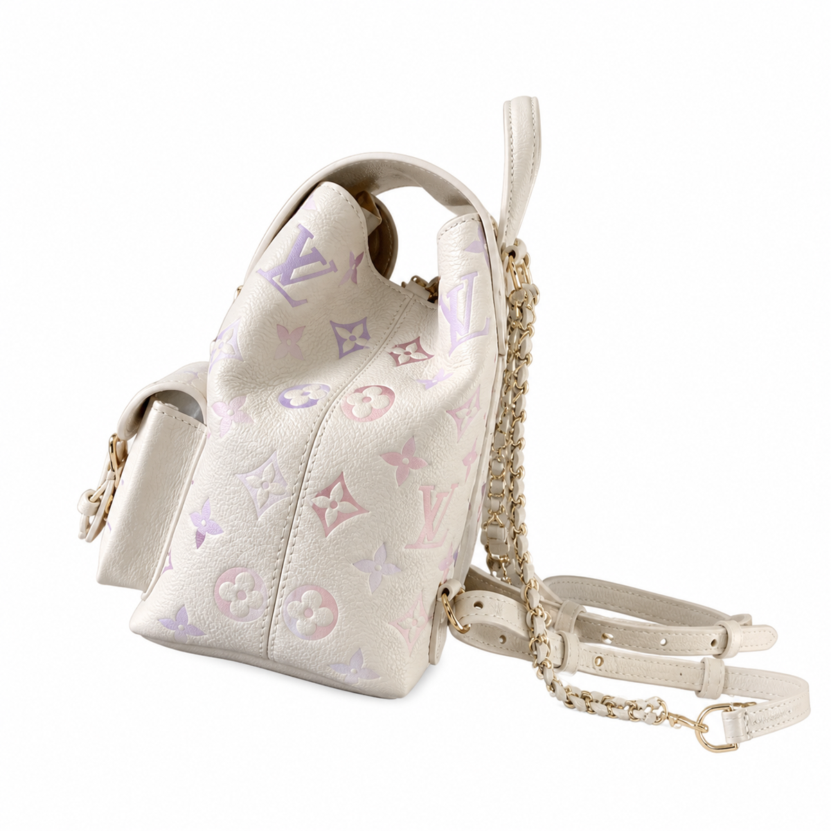 LV Style Mini Luxury Backpack | 22×14×20cm | Designer Inspired Structured Leather Bag