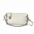 Louis Vuitton Classic Ultra-Thin White Crossbody Bag 23x12x4cm