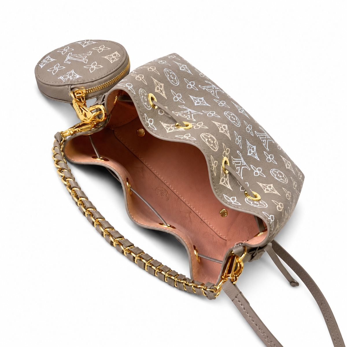 Louis Vuitton Classic Bella Square Crossbody Bag 19×22×14cm