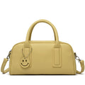 Smile Charm Boston Bag for Women – Cute Top Handle Crossbody Handbag 27×15×9cm