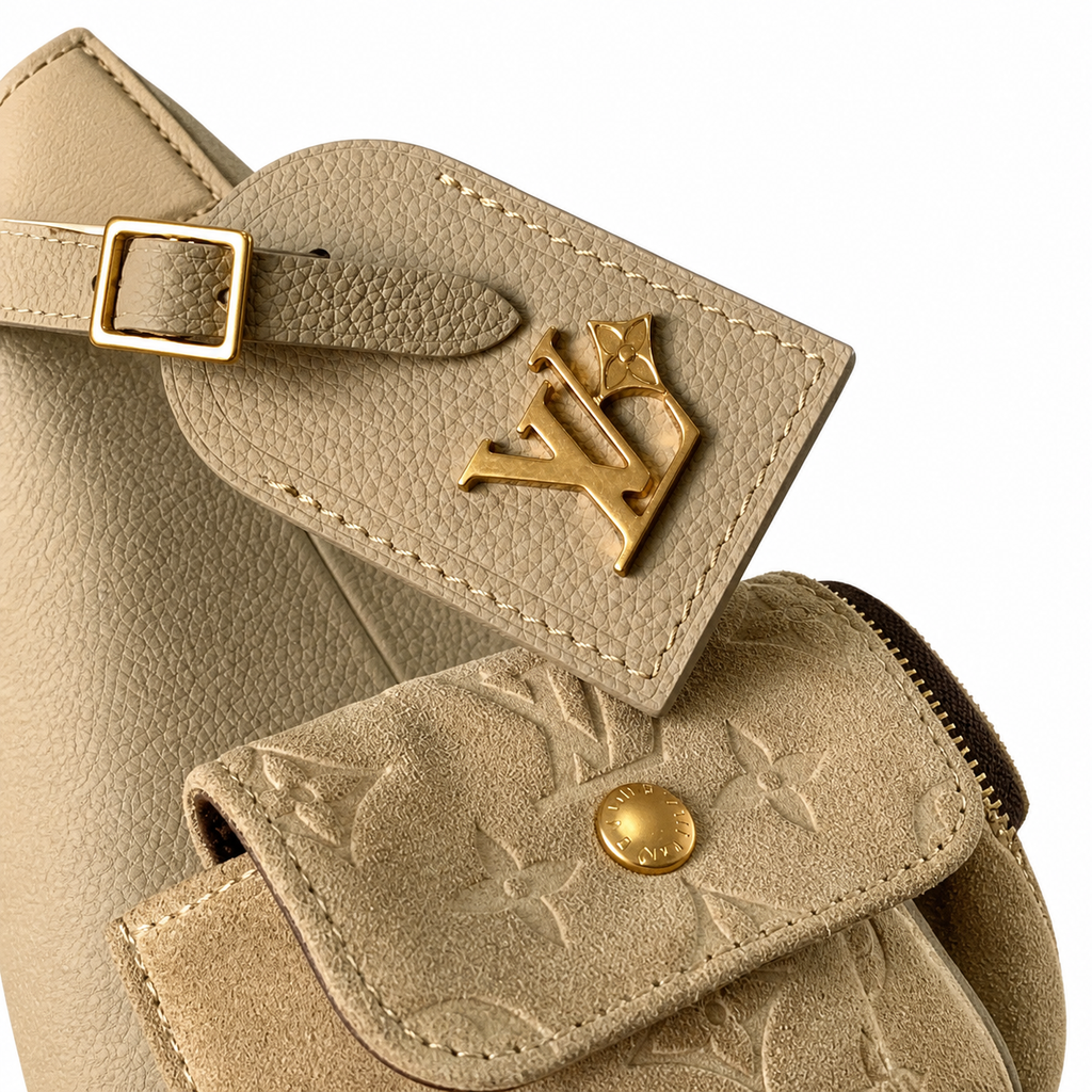 Louis Vuitton LV Monogram Square Crossbody Tote Bag | 30×31×10.8cm Luxury Handbag